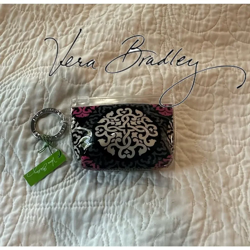 NWT Zippity Keychain in Canterberry Magenta